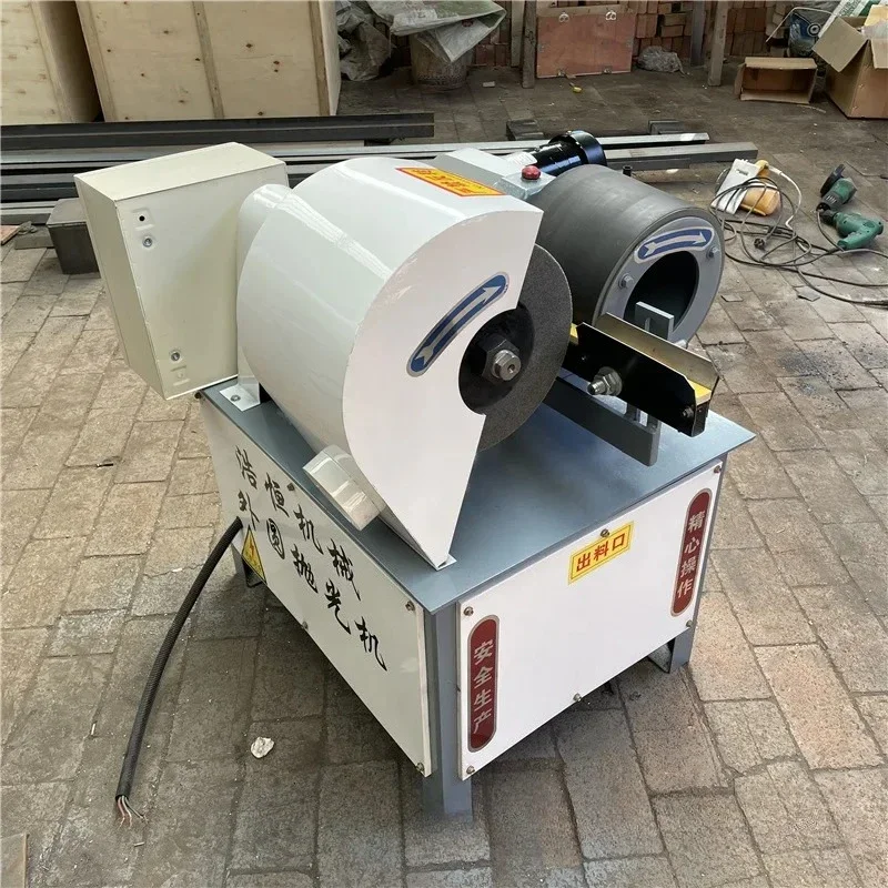 ステンレス鋼研磨機 鏡面自動布ホイール鋼管錆除去および伸線機