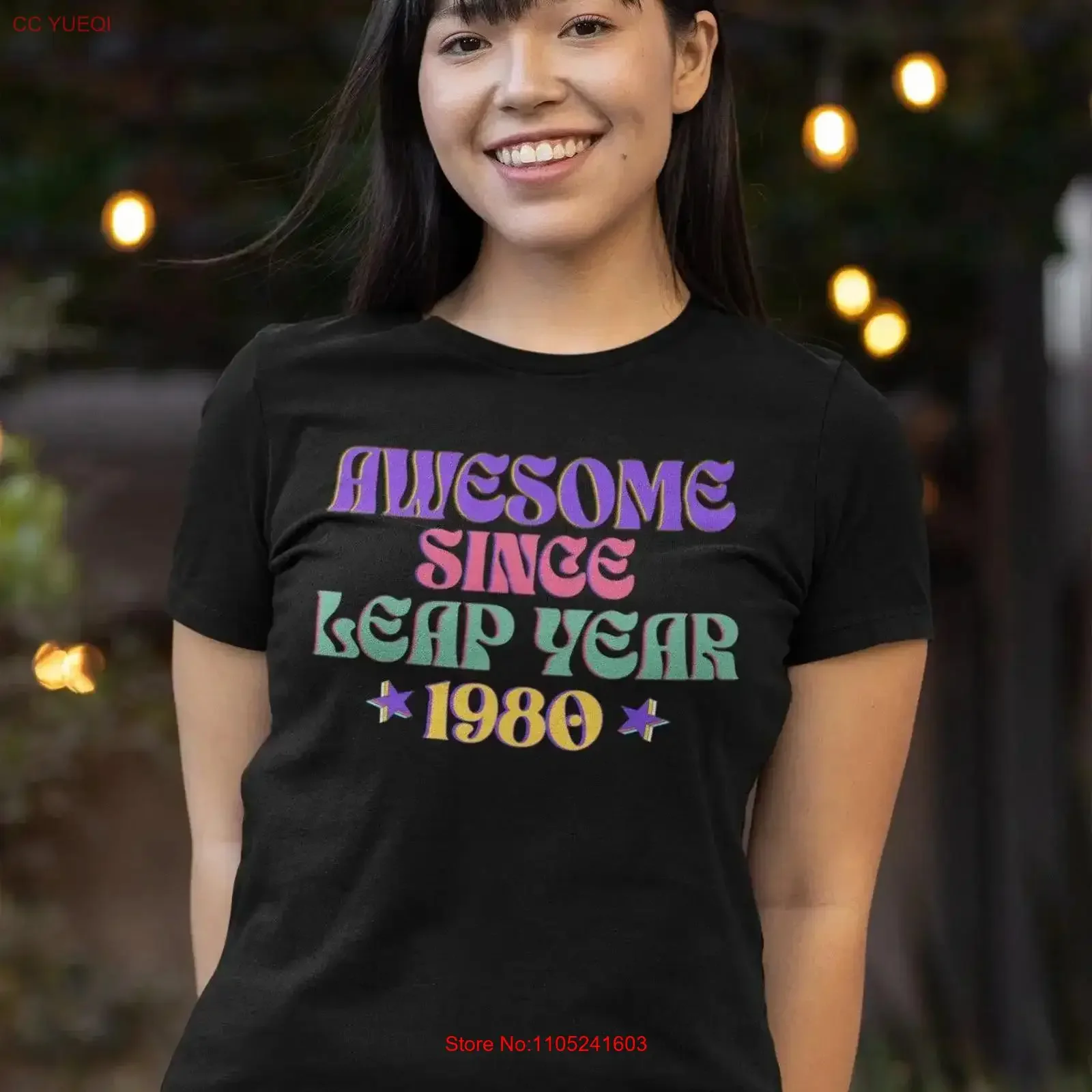 Customizable Leap Year Birthday 2024 T Shirt Awesome Since Birth February 29th Forever Young Plus Size 366 Days vintage Washed