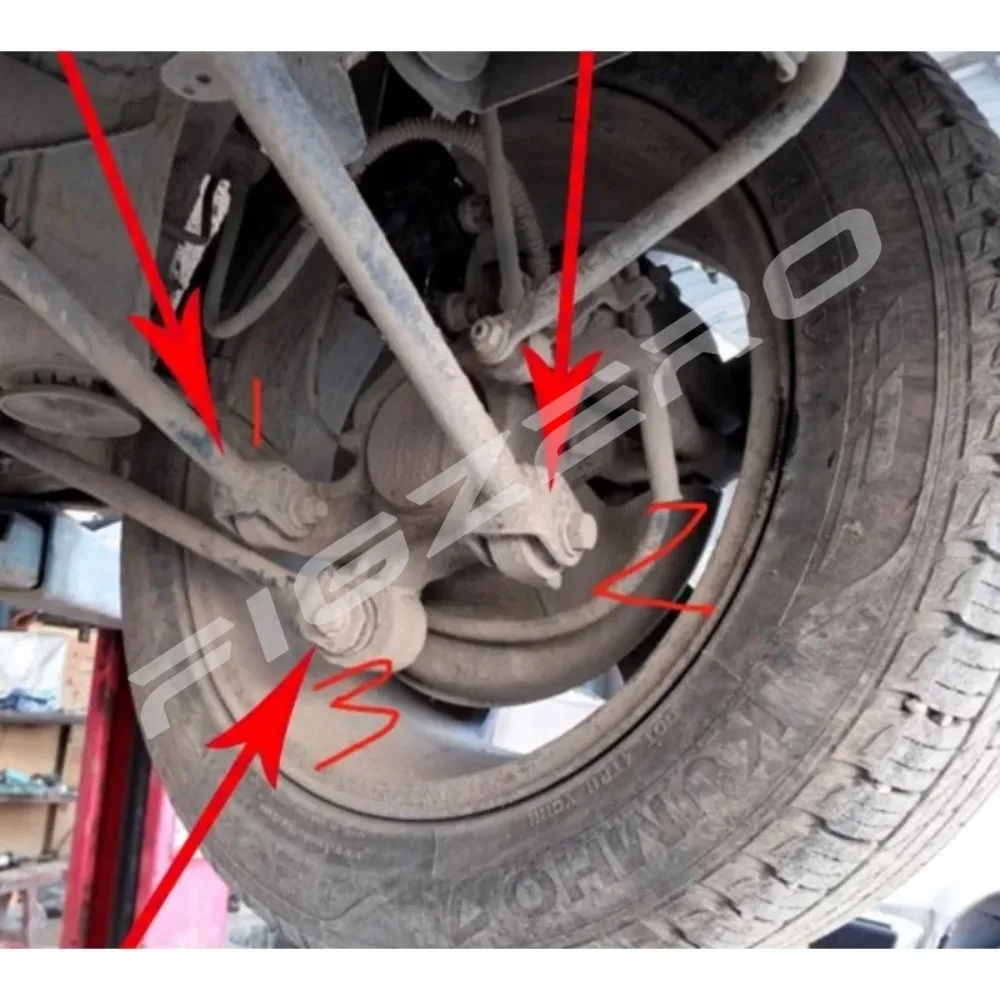Tow Arm Ball Head Rear Wheel Control Arm Crocs Rubber Sleeve for BYD Han EV New Don Fuel view 6