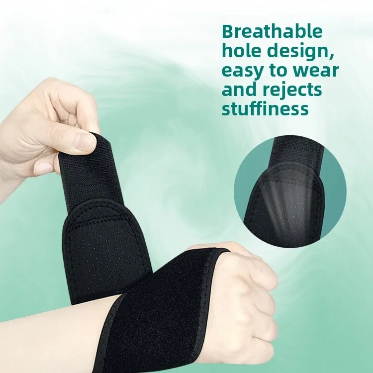 

Бандаж для поддержки запястья — регулируемая компрессионная повязка для запястного туннеля, тренажерного зала и облегчения боли