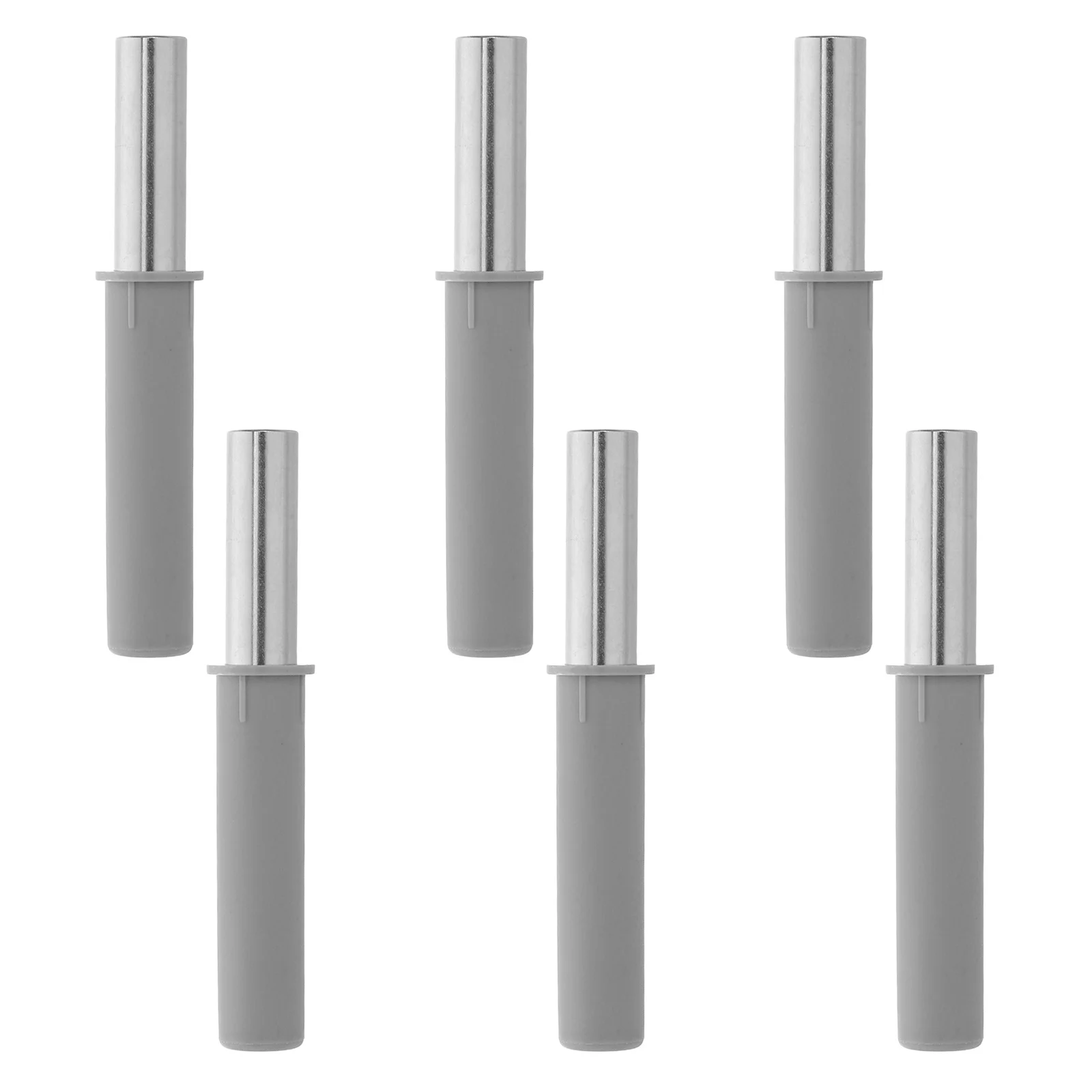6 pcs Trash Can Damper Stainless Steel Soft Close Hydraulic Dampers For Kitchen Cabinet Drawer Garbage Bin Lid Replacement