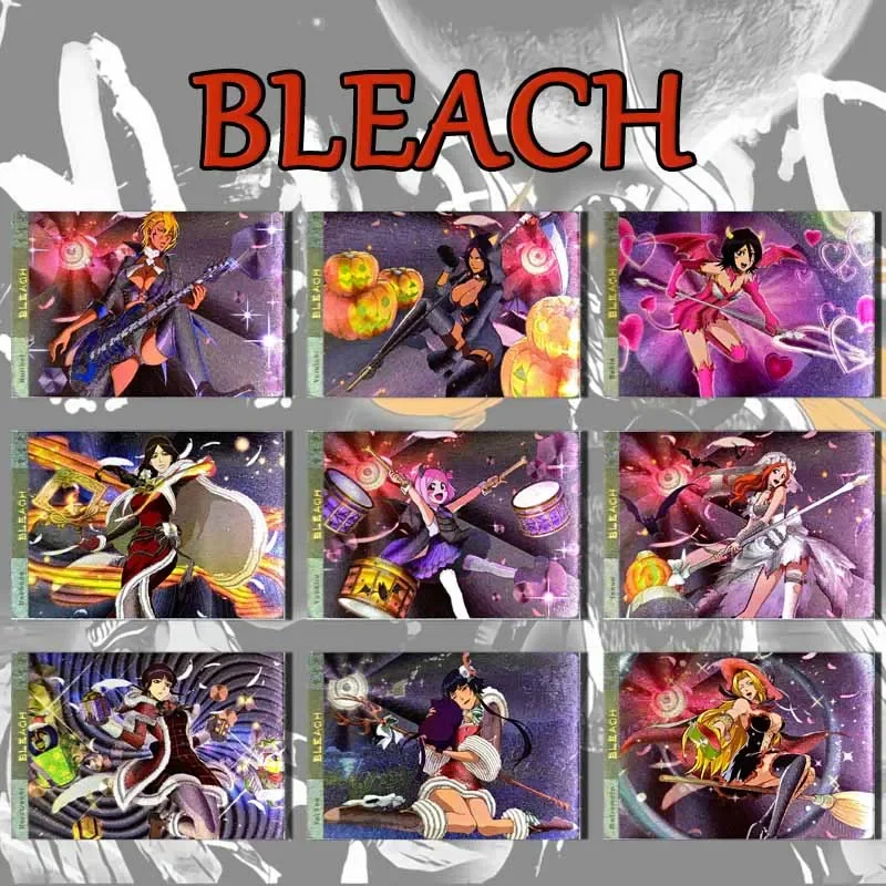 

BLEACH DIY homemade flashcards Kurosaki Ichigo Inoue Orihime Matsumoto Rangiku boy Toy collection Birthday Christmas gifts