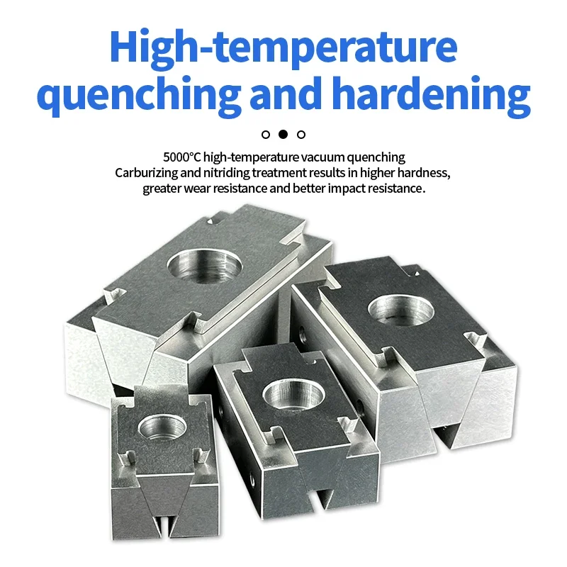 Precision Inclined-Plate Double-Sided OK Clamp M6 M8 M10, CNC Multi-Station Wedge-Shaped Clamping Block Assembly For Lathe