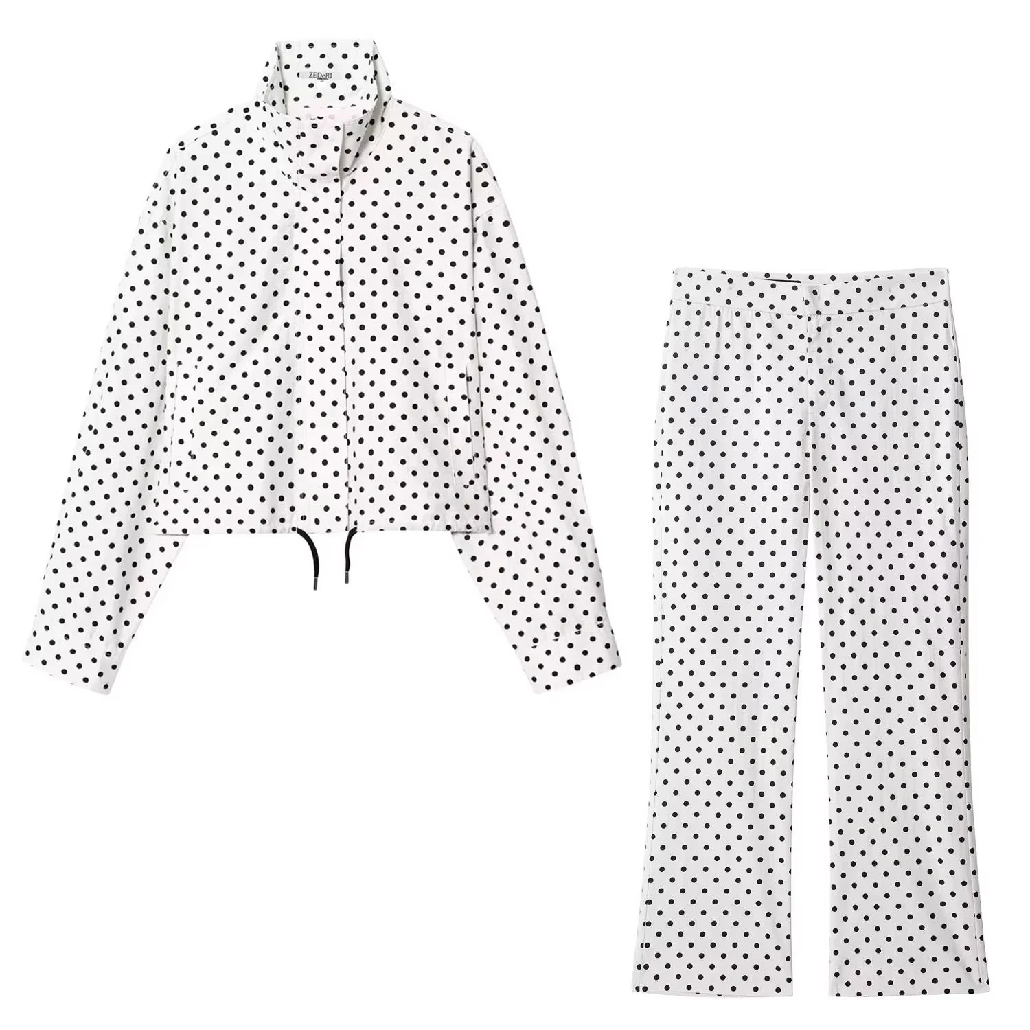 WhiteDot Pants Suit