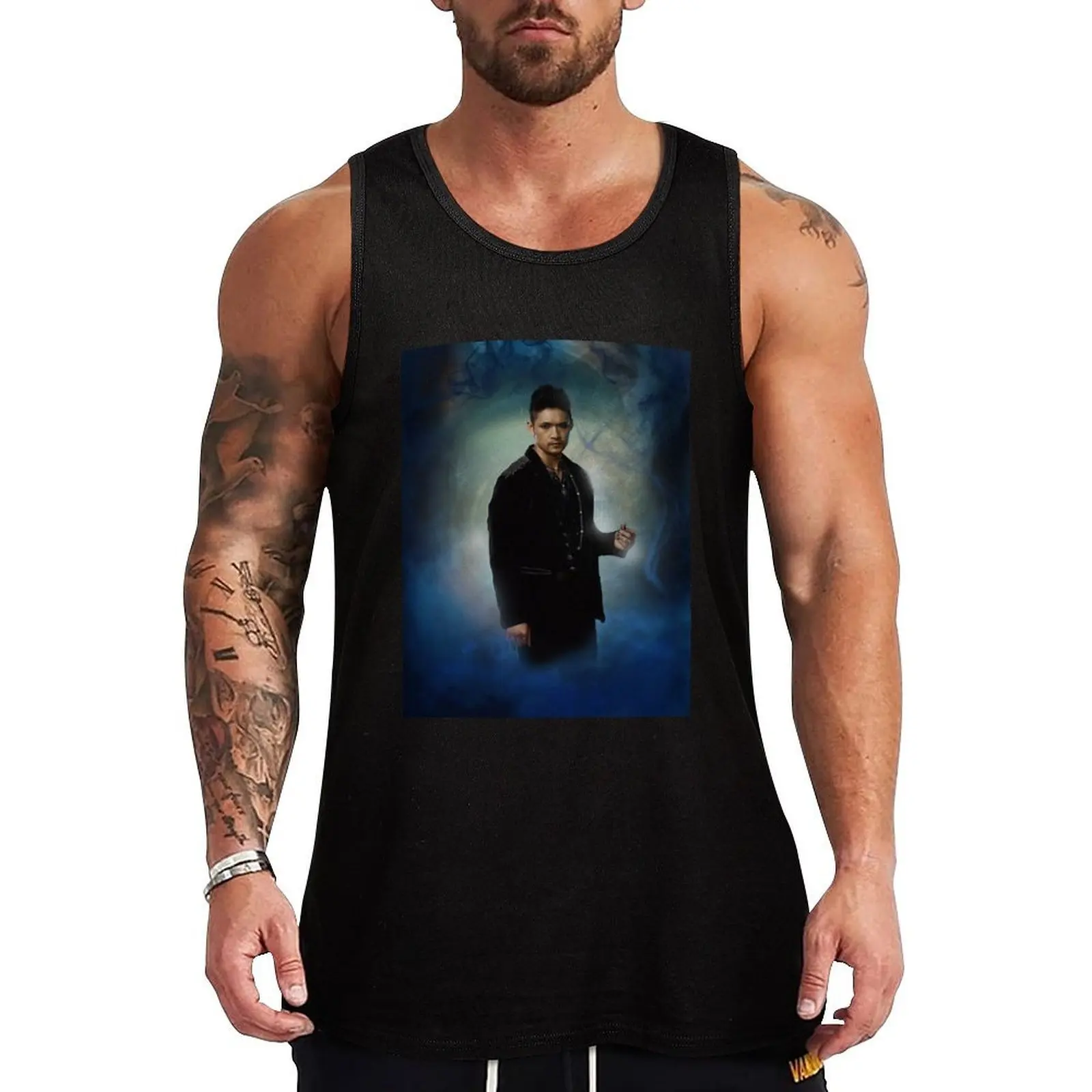 

Shadowhunters - Magnus Tank Top Men's summer t-shirt t-shirts for men Men's fitness t-shirt