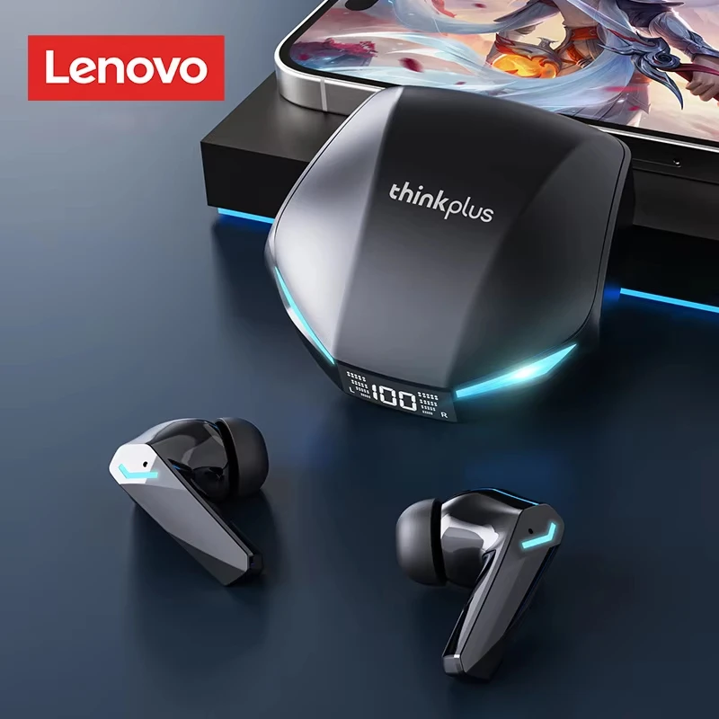 Original Lenovo GM2 Pro Max XT53 Bluetooth V5.4 Wireless Earphones HD Call IPX4 Earbuds Low Latency Dual Mode Gaming Headset