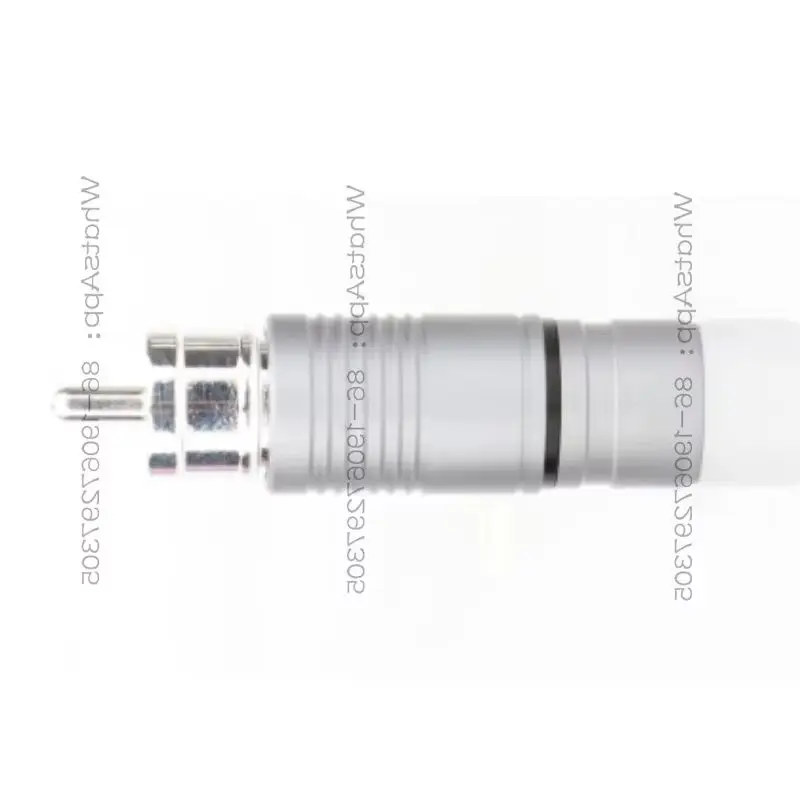 MMM  Silver-plated RCA Plug HiFi Fever Audio Signal Cable Cable Terminal Solder Plug