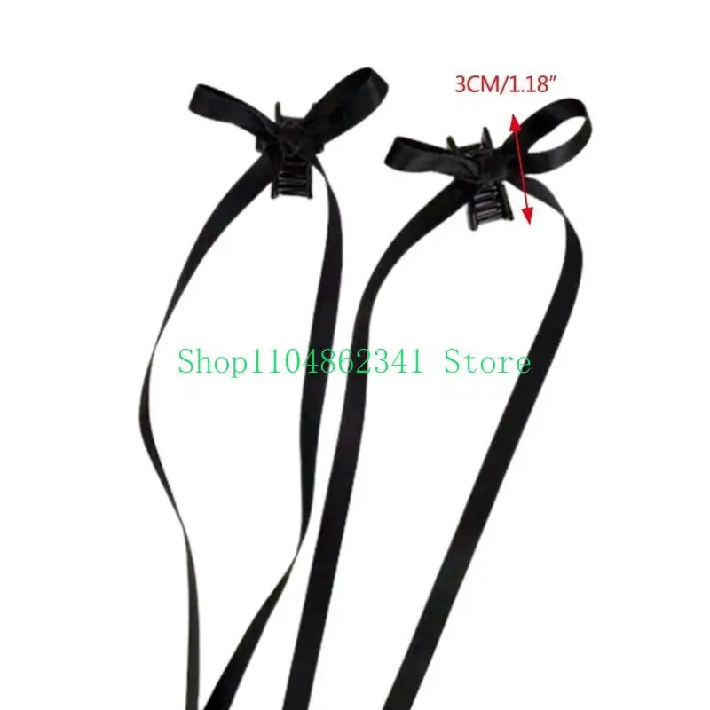 レディース用の5ASDボウヘアクリップソリッドカラーチャイルドヘアピンバレットリボンヘッドウェア