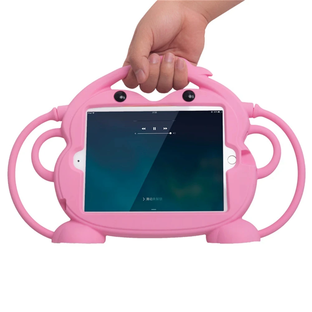 Imagem -02 - Macaco dos Desenhos Animados para Ipad Capa Tablet à Prova de Choque com Suporte Funda para Crianças Ipad Mini 10 10.5 9.7 6th 2023 Case