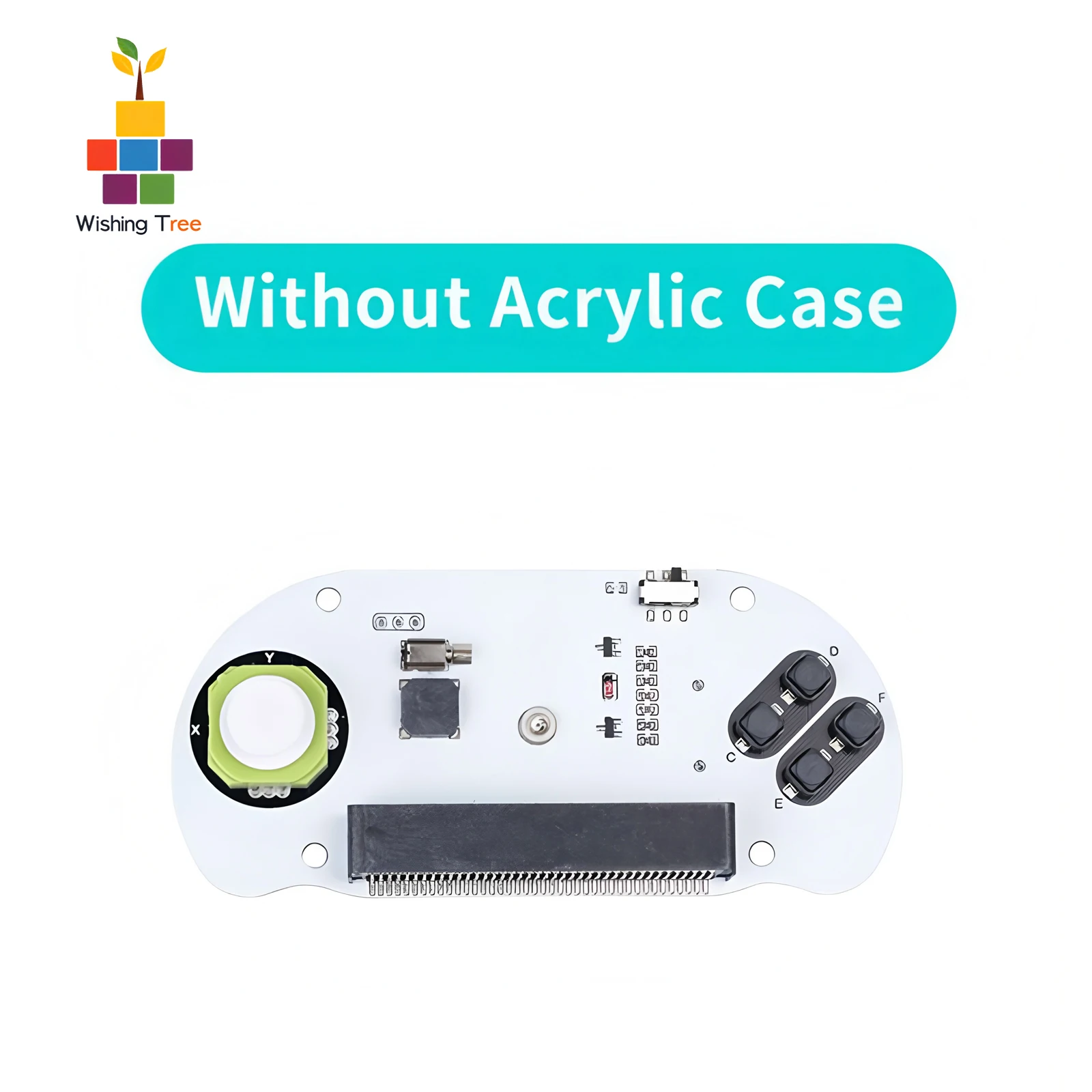 

Joystick:bit V2 Remote Controller Game Board for micro:bit with Buzzer & Vibration Motor - STEM Coding Tool