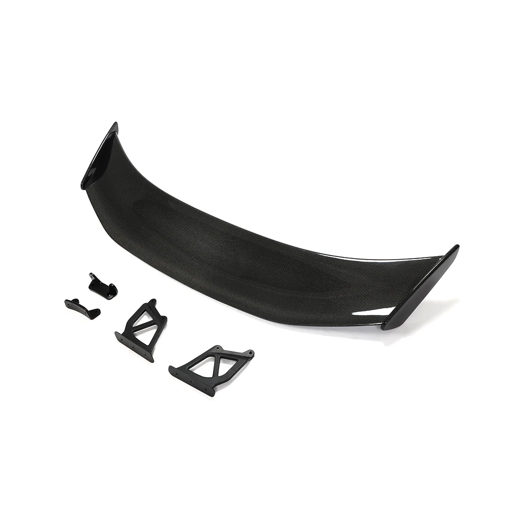 

Factory OEM Carbon Fiber Rear Spoiler For Porsche Cayman Boxster 718 981 GT4