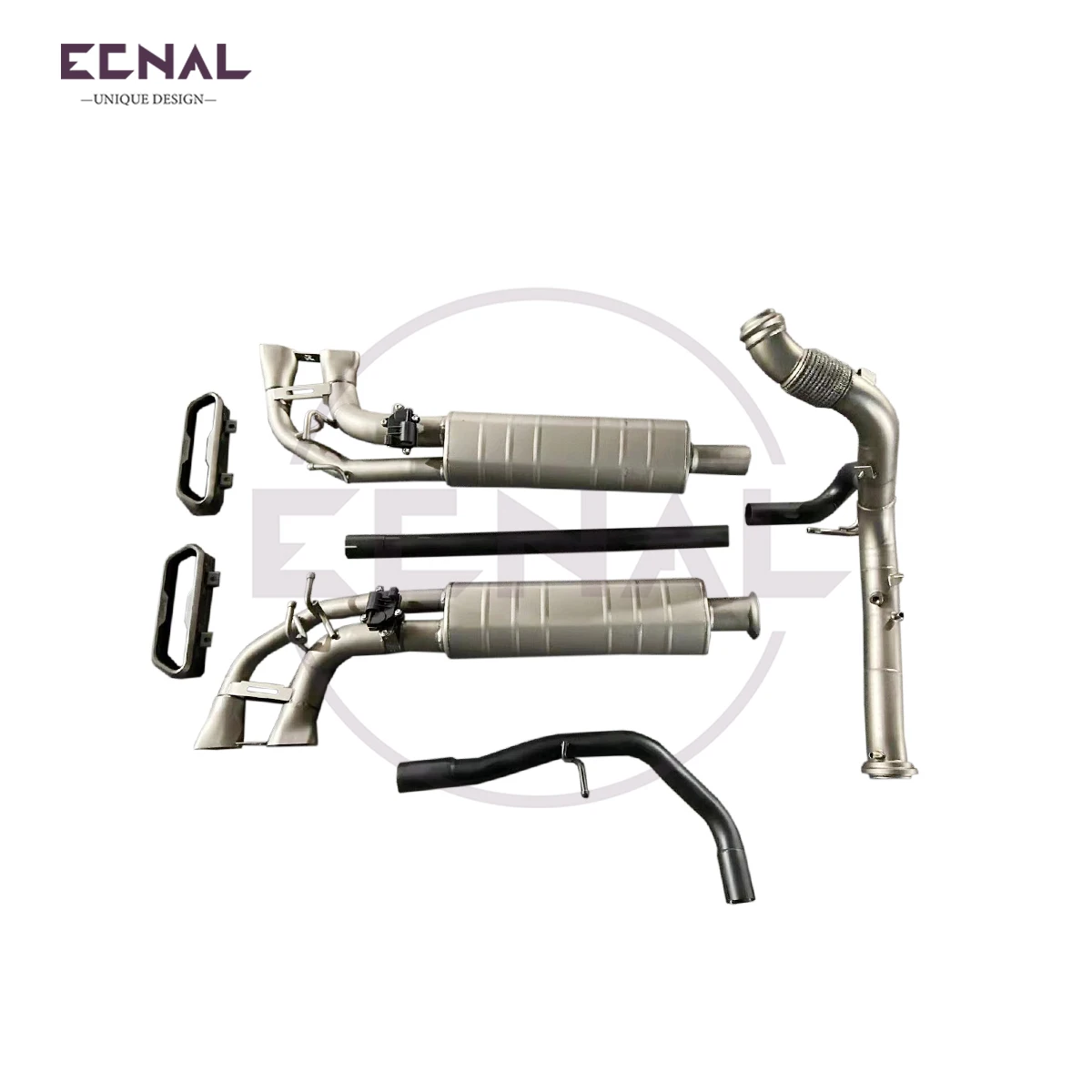 

Выхлоп Ecnal для 2020+Benz w464 G350 2.0T до AK Высококачественная выхлопная система клапана из титанового сплава