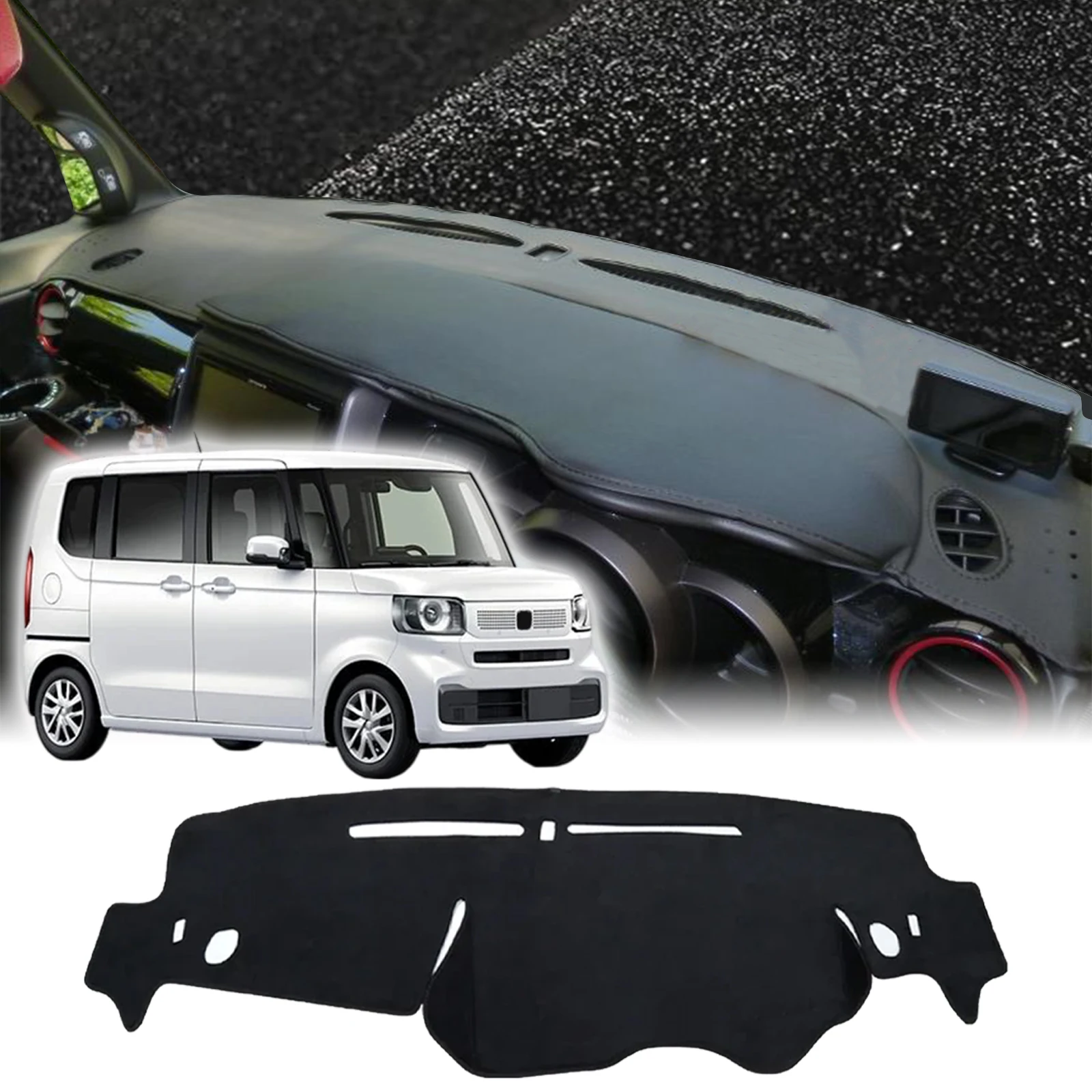 

fit for Honda N-BOX 2011-2016 NBOX N BOX JF1 JF2 Car Accessories Dashmat Dashboard Cover Pad DashMat Sunshade Protective Carpet