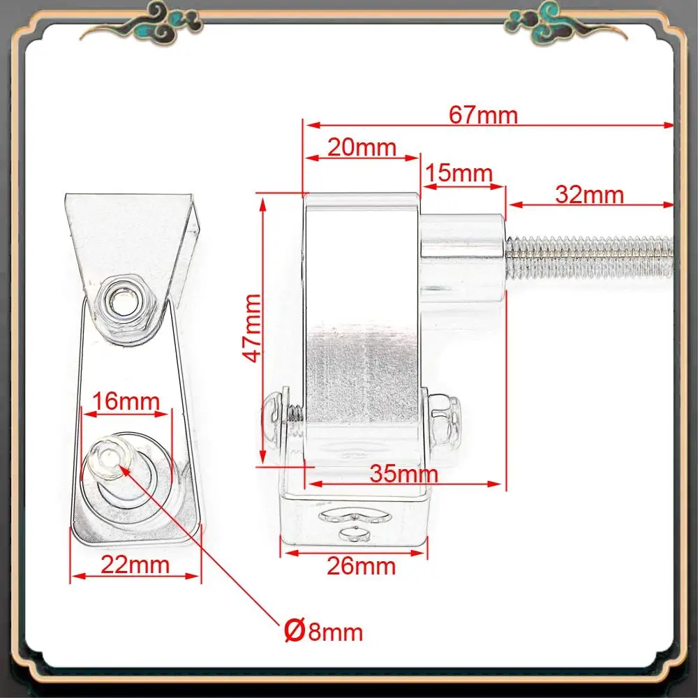 

M45K-мотоциклетная нижняя вилка, держатель прожектора, монтажный кронштейн для лампы для BMW G310GS G310R F650GS F700GS F800GS F800R R1200RT