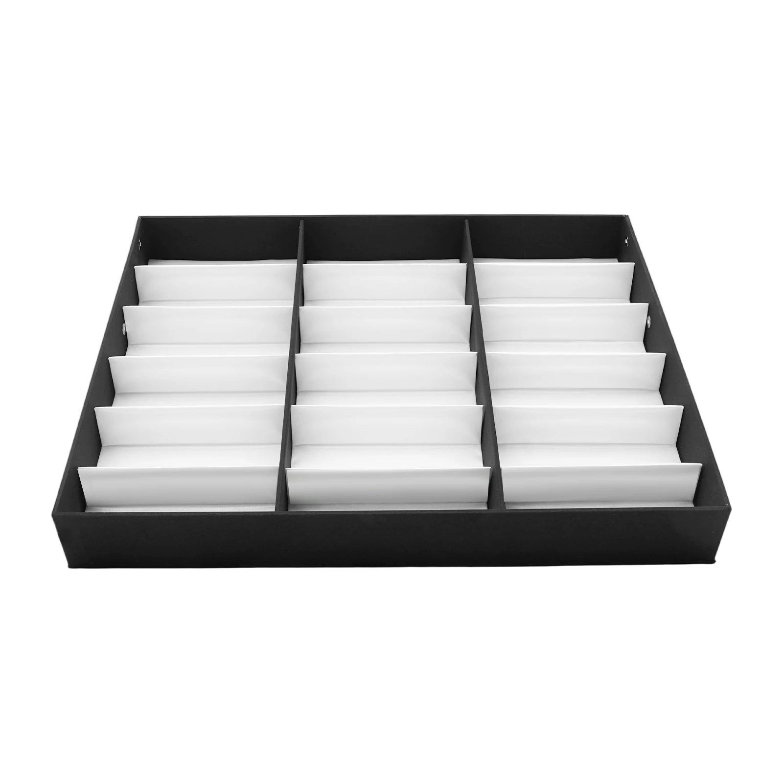 

18 Slot Sunglasses Organizer, Sunglasses Display Case Storage Case 18.7*14.7*2.2in for Storing Glasses, Sunglasses, Watches