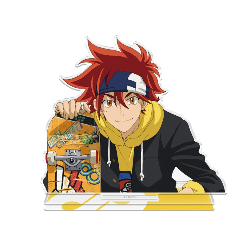 SK8 The Infinity Acrylic Stand Model Reki Kyan Langa Hasegawa Figure Cosplay Plate Holder Topper Fans Christmas Desk Decor Plate view 3