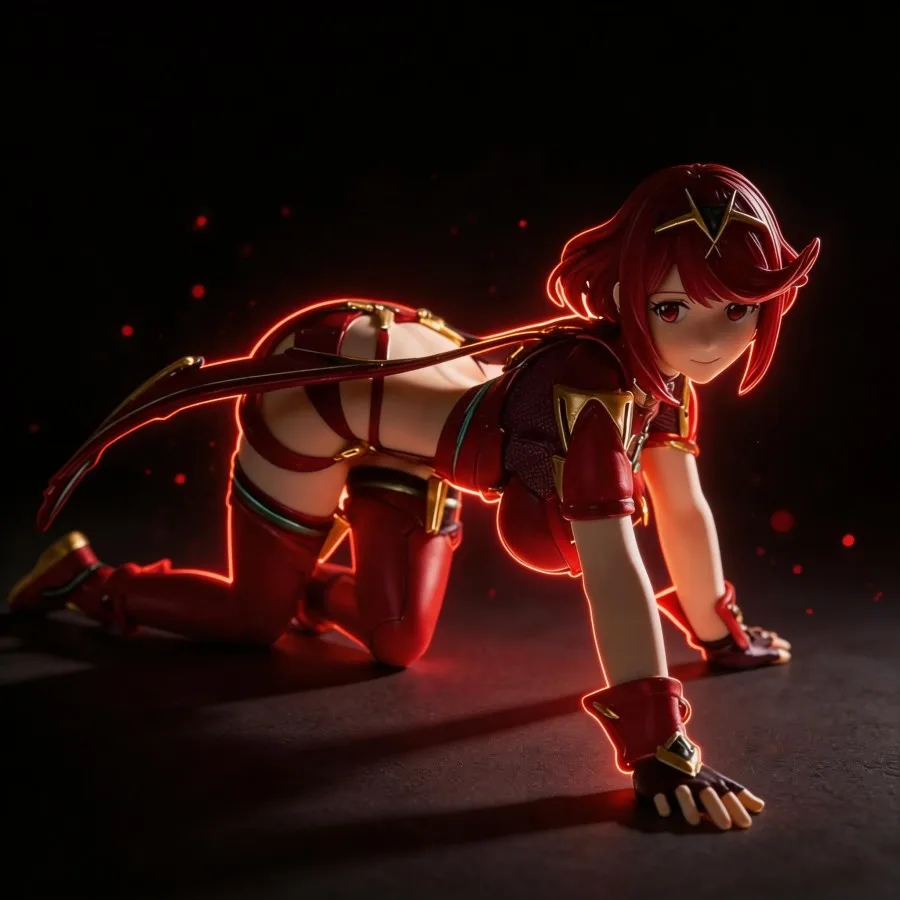 Anime Xenoblade Chronicles Pyra Figure 15cm GK Statue Collectible Model Toy Desktop Ornament for Fans Home ... - view 2
