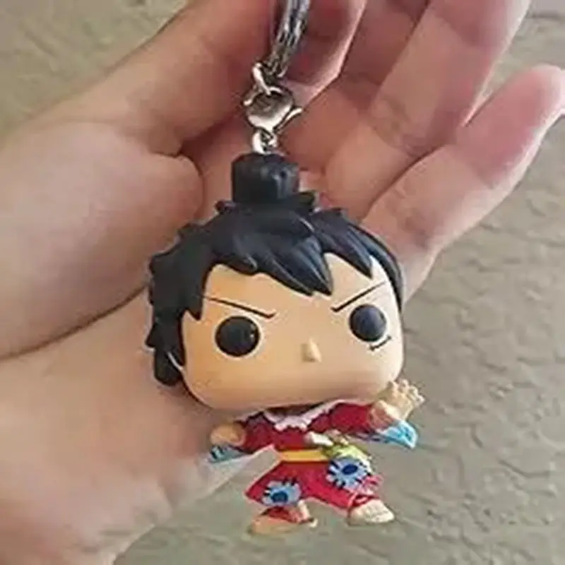Funko Pop One Piece RORONOA ZORO Tony Tony Chopper Llavero de juguete Chopper NAMI MONKEY. Llaveros de juguete de D. Luffy, Taro Law y D. Ace de Pocket Pop