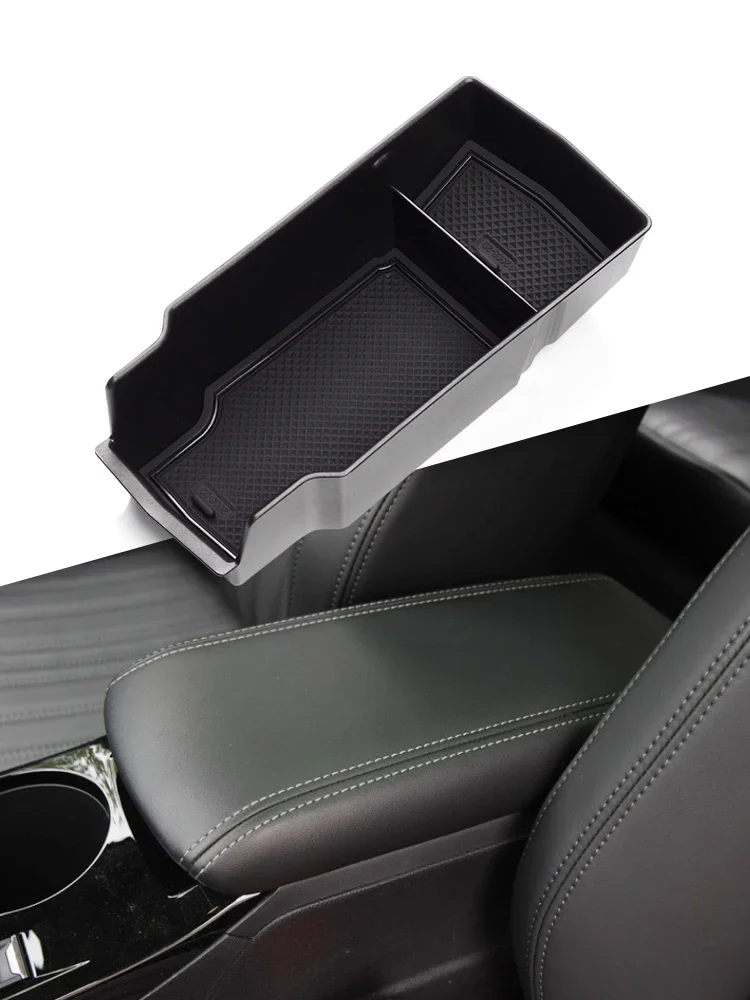 for Peugeot 2008 2019 - 2023 2024 Armrest Storage Box GT e2008 Center Console Tray Organizer Accessories Tidying