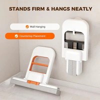 Mini Sponge Mop Hand-free Wash Mops Mini Portable Super Absorbent Mop for Desktop Floor Bathroom Kitchen Glass Car Cleaning