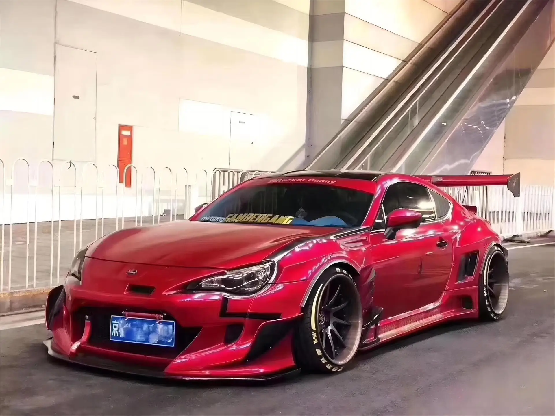 Suitable for 2013-2019 Toyota GT86 Subaru BRZ Whole Vehicle Upgrade RBstyle Third Generation Wide Body Kit Door Kit