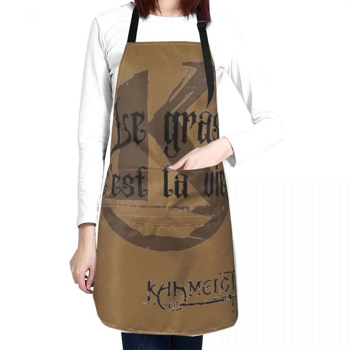 Quote Kaamelott The fat! Apron women's kitchens Waterproof Kitchen And Household Goods Apron