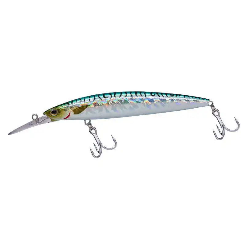 EWE 2025New Manhun الغوص العميق أسماك طويلة يلقي الصيد Lure140mm/31g الاصطناعي المتذبذب Topmouth الصيد البحري الطعم الثابت #6