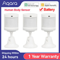 Aqara Human Body Sensor Smart Wireless ZigBee Security Home Alarm System Aqara Motion Sensor For Xiaomi Mijia Mi Home Homekit