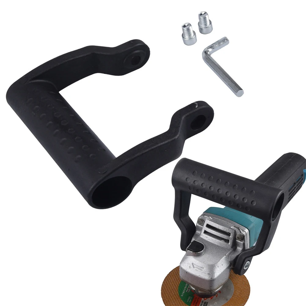 

Easy Installation Grinder Handle Abrasive Tool Black Angle Grinder Handle Adjustable Positioning 180 Rotatable