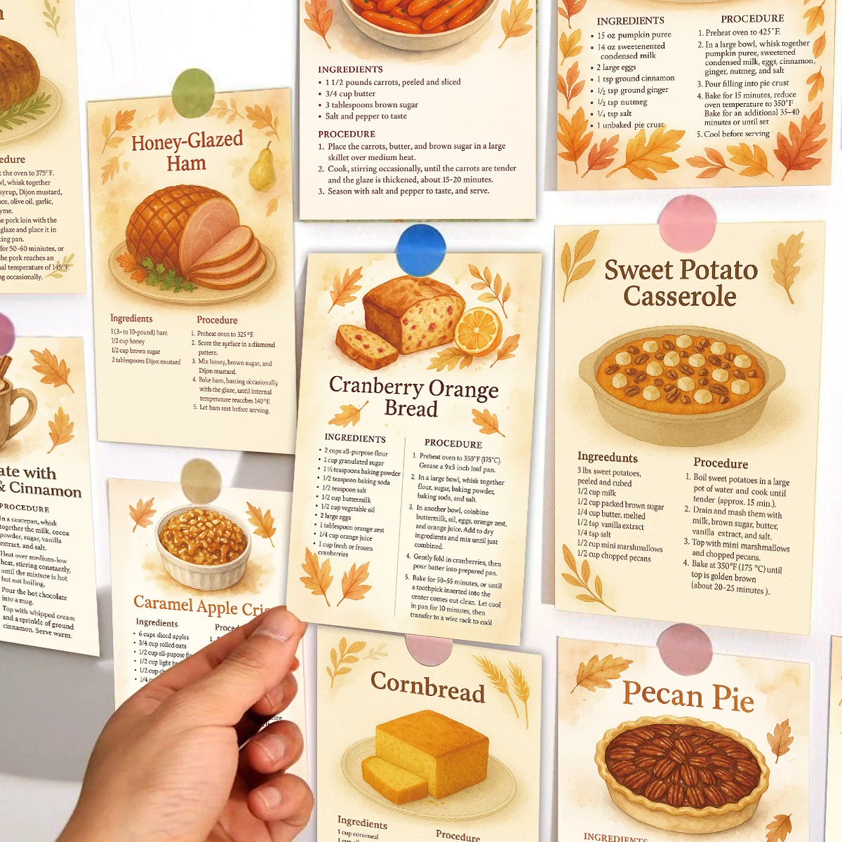 การ์ดภาพศิลปะติดผนังสูตรอาหารว - Kitchen Baking Wall Art บทวิจารณ์และราคา