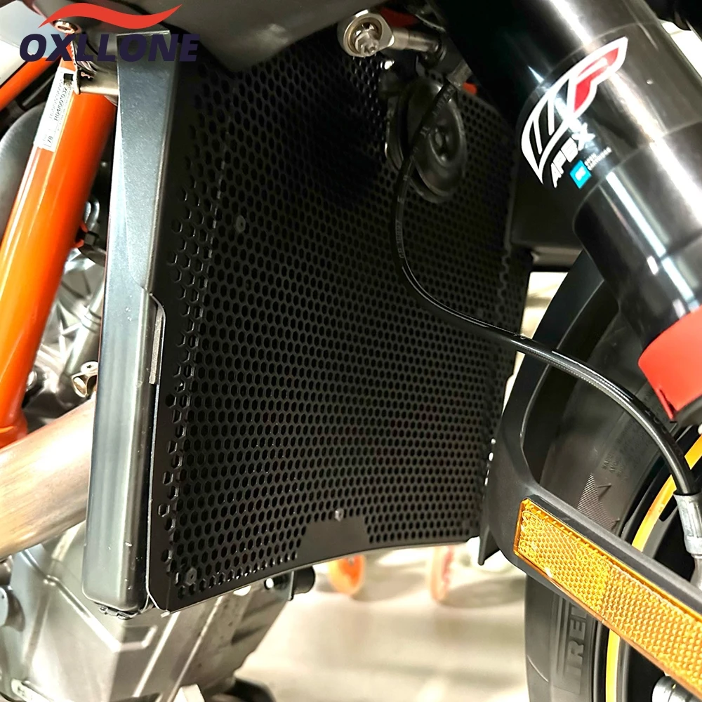 

For 1290 Super Duke R RR EVO 2020 2021 2022 2023 Accessories Motorcycle Aluminium Radiator Grille Guard Water Tank Protection