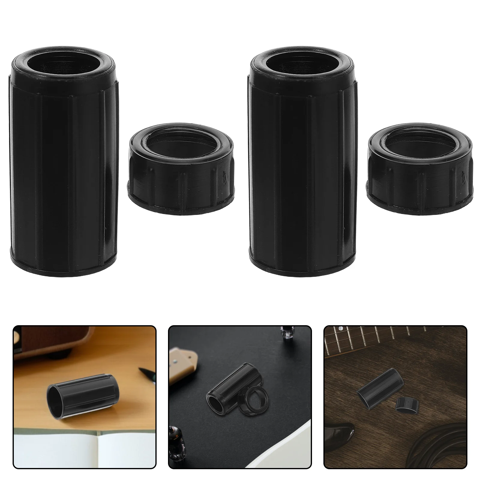 

4 set Flute Protective Sleeves Replacement Durable Flute Interface Caps Cover For Dust Scratch Protection Instrument Parts