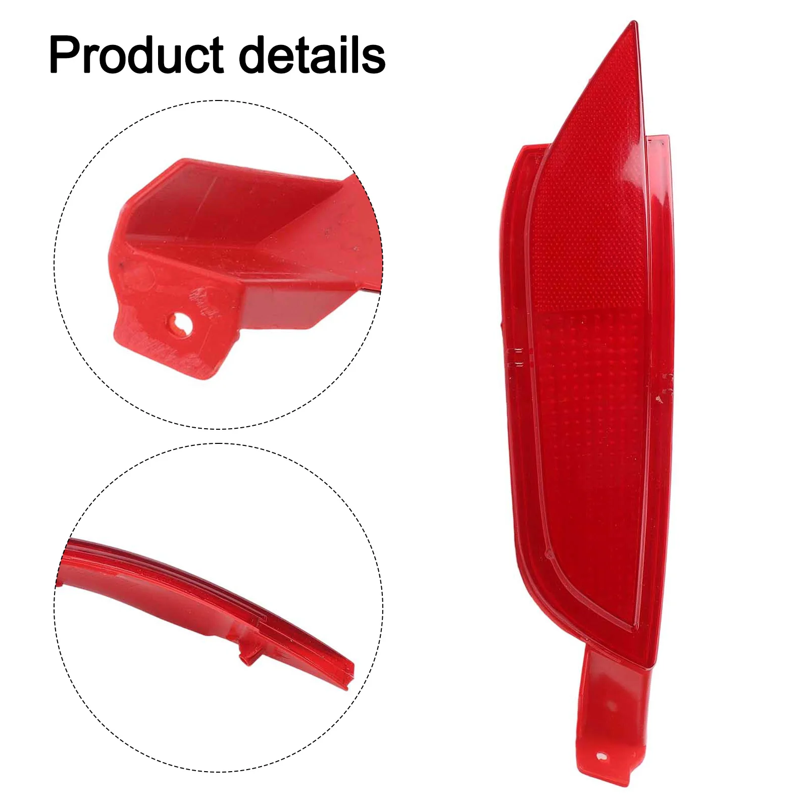 Lamp Bumper Plastic for Red Fog Light Reflector Replacement 1PC Hot Newest High Quality Practical Perfect 2018