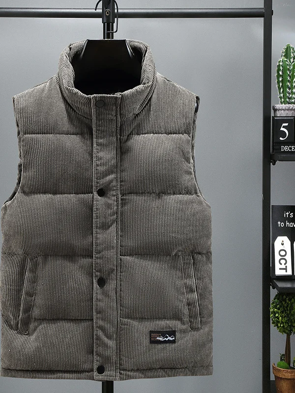 

Casual Button Slim Fit Vest Men's Svel Tank Top Comfortable Breathable Faionable Autumn Wear Chinese Manufacturer