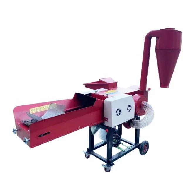 yyhc New model engine chaff cutter and grain grinder machine one machine with two function grain crushing machine