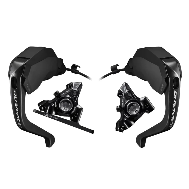 Shimano Dura-Ace R9180 TT Di2 Groupset ST-R9180 Shifters BR-R9270 Disc Brake Calipers FD/RD-R9250 Derailleurs 2x12 Triathlon