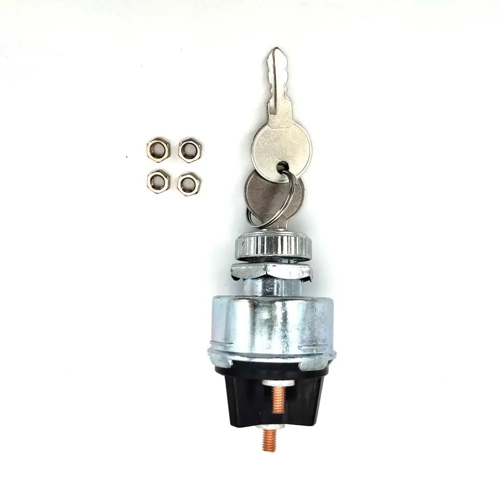Picture 3: 12V Universal Engine Ignition Key Starter Switch 4-Position For Tractor Trailer