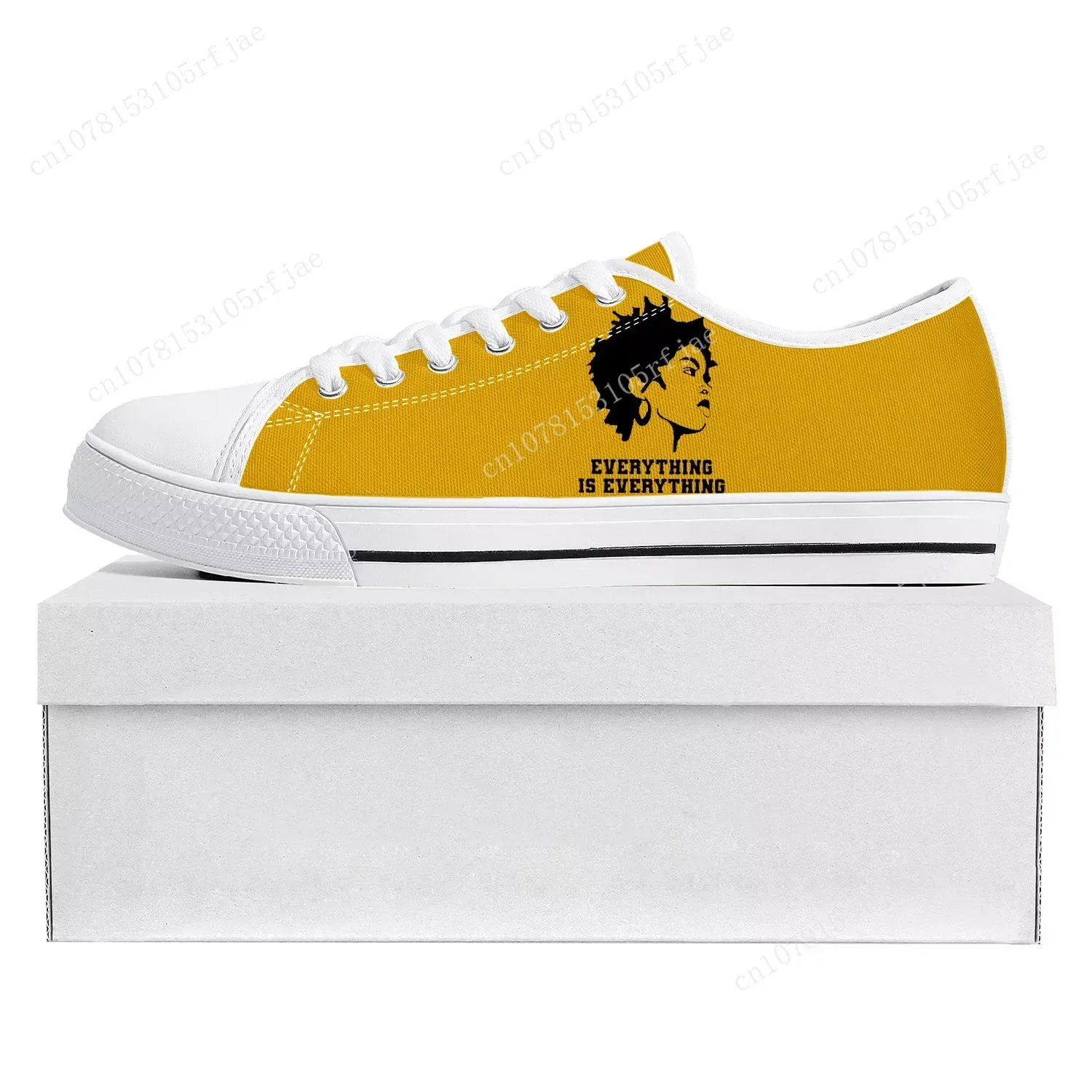 

Lauryn Hill Rapper Pop Low Top Sneakers Mens Womens Teenager Canvas Sneaker Casual Couple Shoes High Quality White Custom Shoe