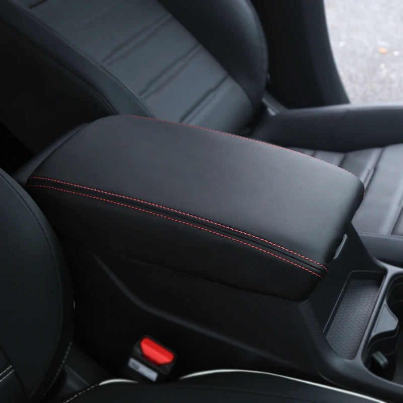 Central Control Armrest Box Protective Cover Pad For Volkswagen VW POLO VI MK6 Plus 2019 2020 2021 2022 2023 2024 Accessories