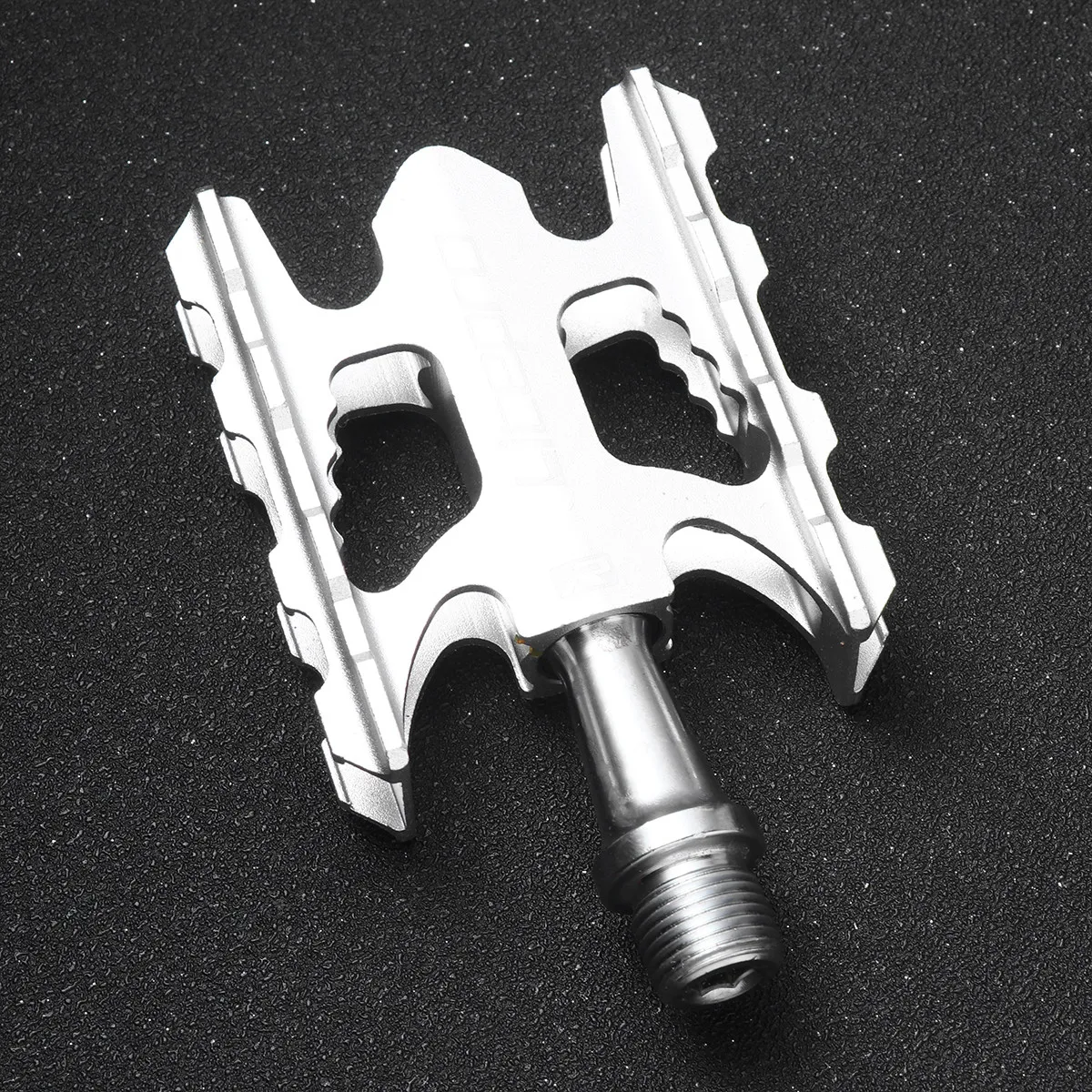 

Ультралегкие велосипедные педали из алюминиевого сплава, серебристые, с устойчивой конструкцией подшипников, простая установка, для шоссейных, горных и городских велосипедов.