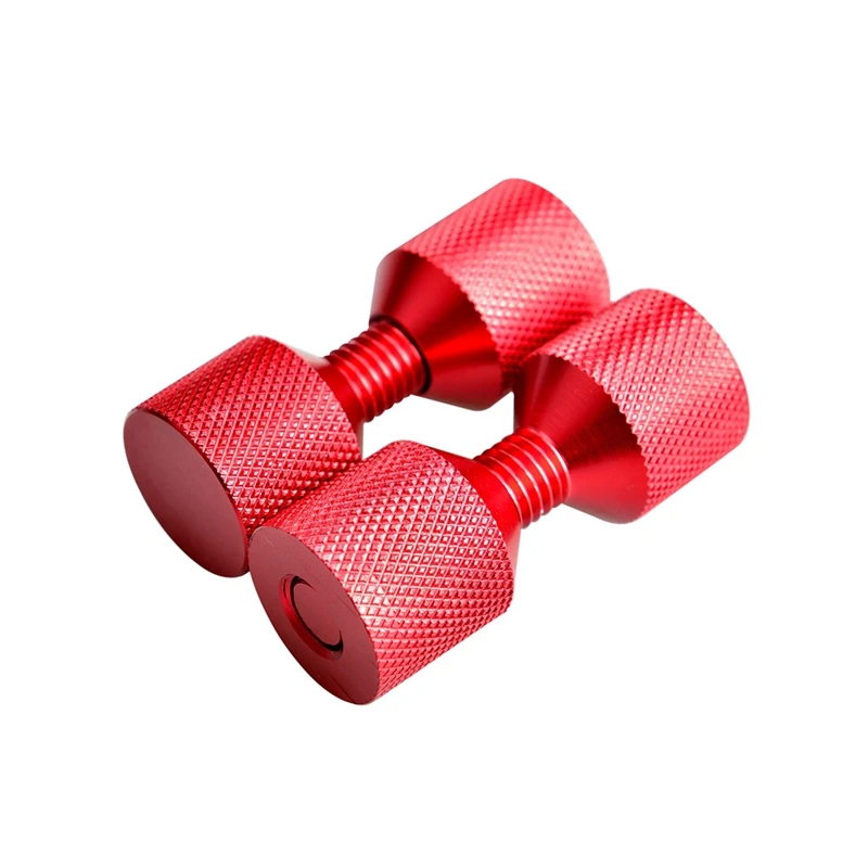 ABPP-Набор штифтов с двумя отверстиями, 1-1/8 дюйма, алюминий 6061, штифт для выравнивания фланцев с 2 отверстиями, штифты с двумя отверстиями, выравниватель фланцев