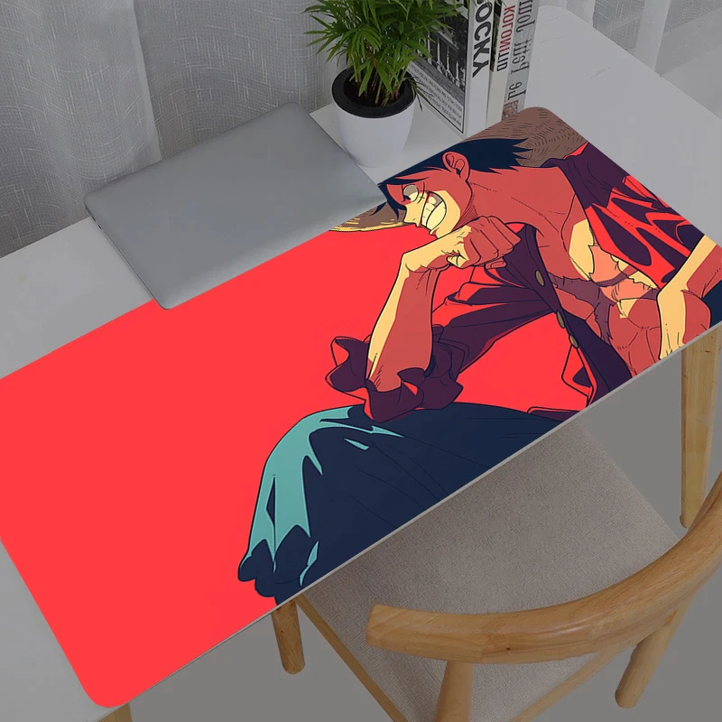 

XXL Mouse Pad Anime One Piece durable anime Gamer Computer Mousepad Gaming Accessories Tablet Varmilo Keyboard Mausepad