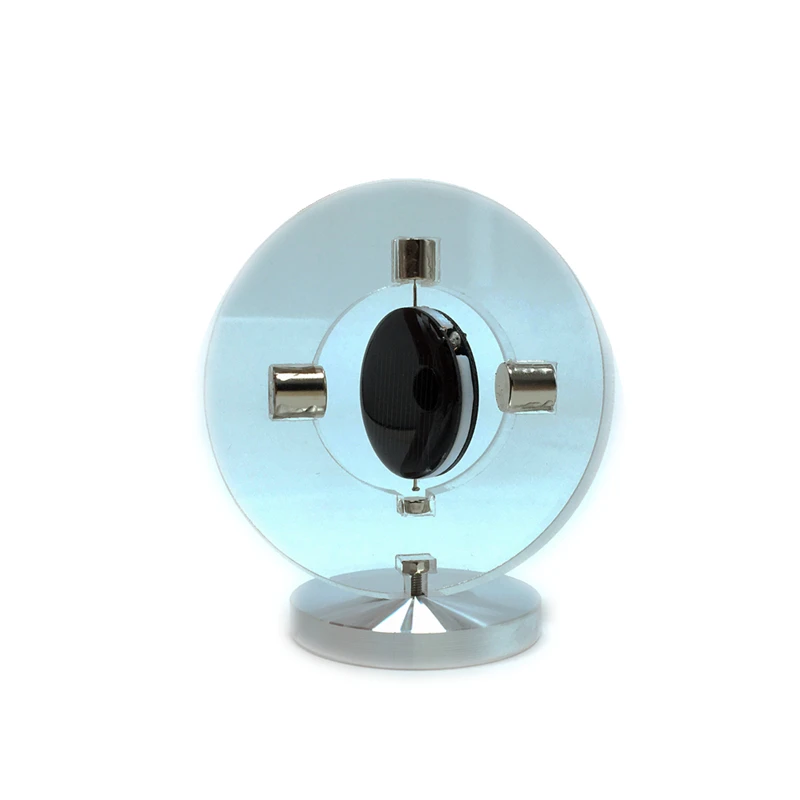 Decorazione da scrivania con motore a levitazione magnetica creativa ad alta intensità sensibile alla luce ad energia solare