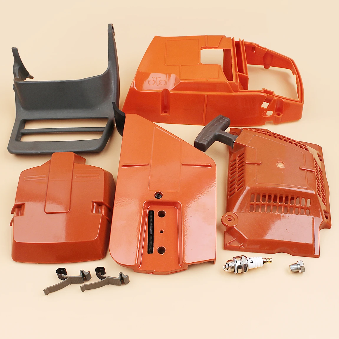 اسطوانة كفن سلسلة غطاء الفرامل كاتب مقبض ل Husqvarna 372 365 362 371 بالمنشار استبدال أجزاء أداة السلطة الملحقات