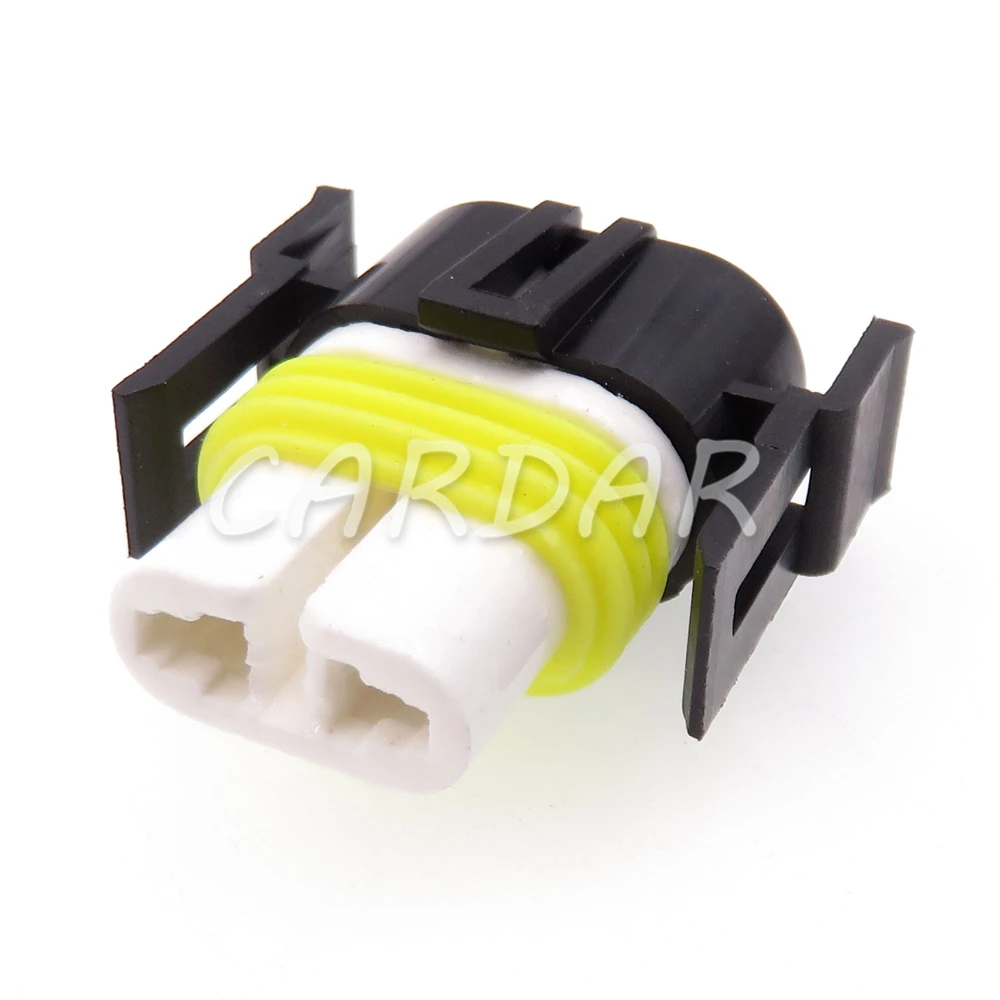 1 Set 2 Pin Car Hernia Lamp High Temperature Resistance Wire Socket AC Assembly H11 Ceramic Connector