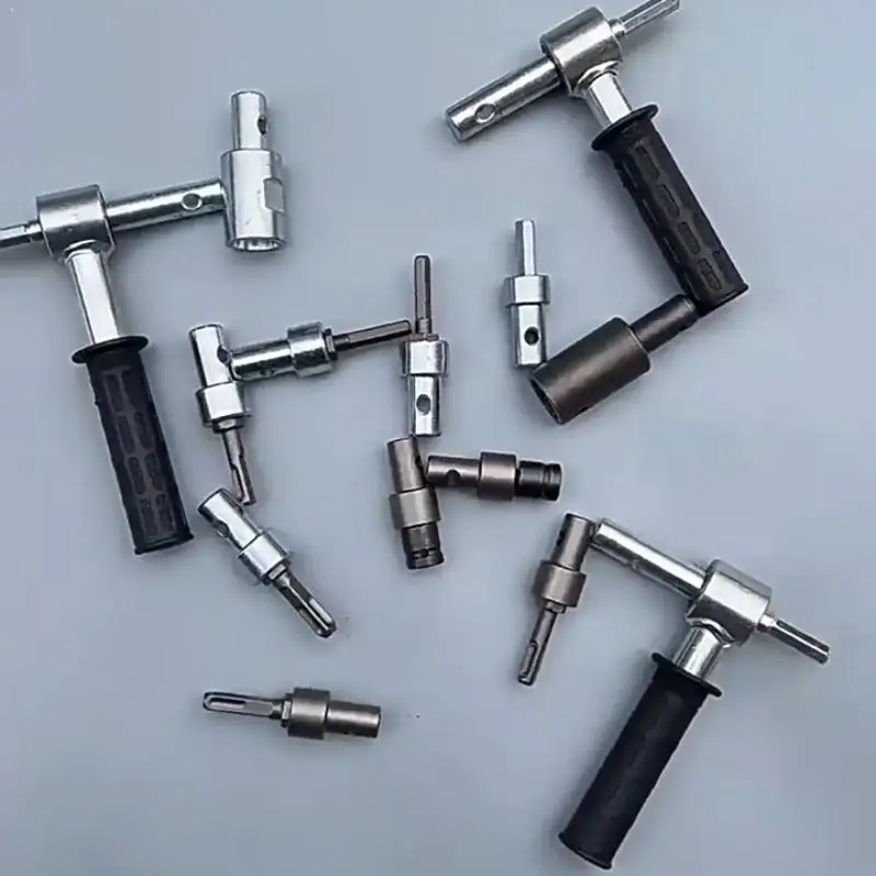 

Ice Drill Adapter Connector With 20mm Pin Holes & M10 Ice Brick Interface Essential Tool For Ice Fishing, Outdoor Sports Sewing