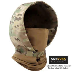 Máscara de cara completa de camuflaje al aire libre, sombrero de caza, bicicleta, ciclismo, nieve, pesca, Camuflaje CP, capucha de protección solar