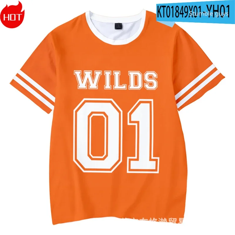 The Foxhole Court Sommermode T-Shirt 2026 Neues O-Ausschnitt Kinder Kurzarm Harajuku Streetwear Grafik-T-Shirts