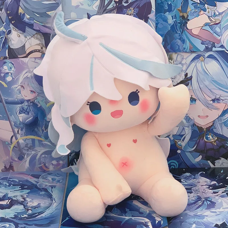 ตุ๊กตาขนฟู MIHOYO Genshin Impact ขนาด 40 ซม. ฟูริน่า โมราซ์ เซียว ของเล่น หมอนอิง ตุ๊กตา ของขวัญ น่ารัก นุ่มนิ่ม คาวาอี้