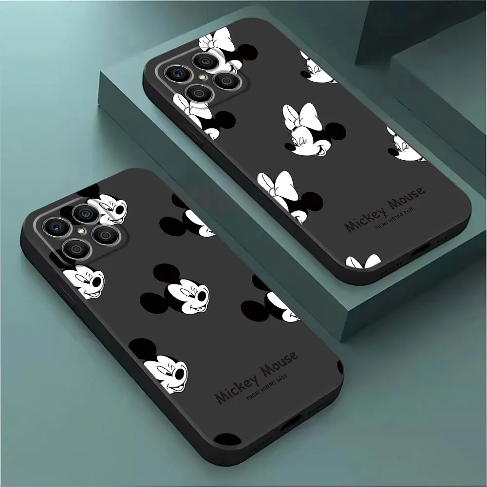 Cute Mickey Mouse Phone Case for Honor 70 Lite 8X 90 Pro 20 X6 X6a 4G X7 X8 X8a X9a 5G Capa Cover TPU Soft